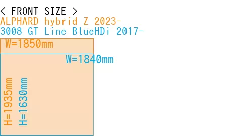 #ALPHARD hybrid Z 2023- + 3008 GT Line BlueHDi 2017-
